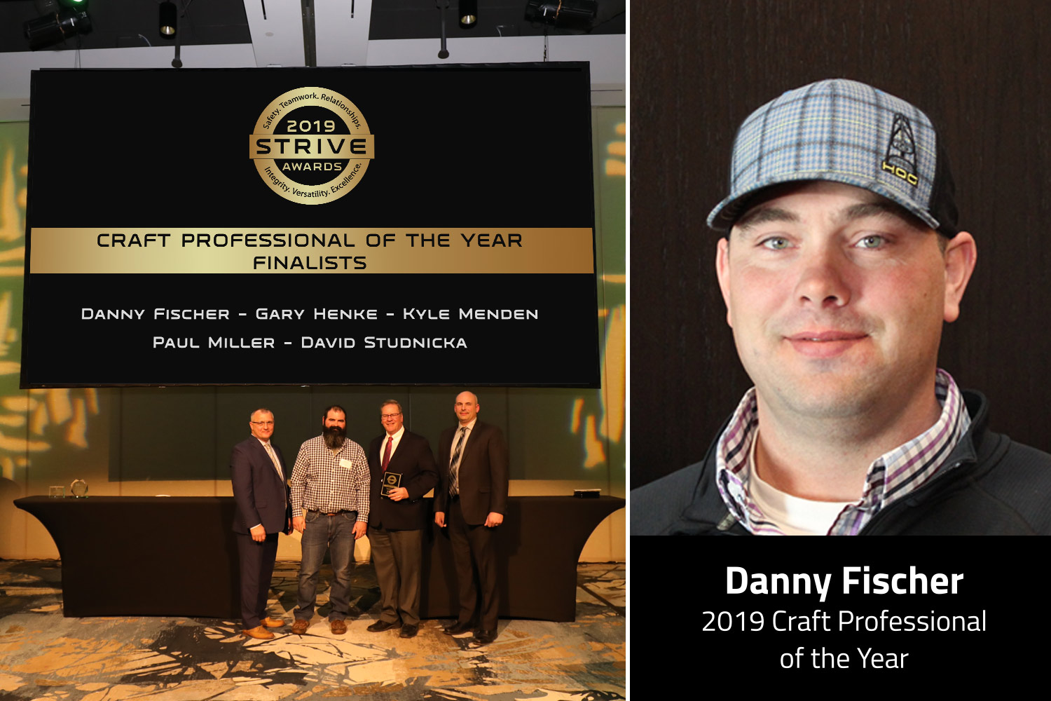 Danny Fischer, 2019 Craft Professional of the Year