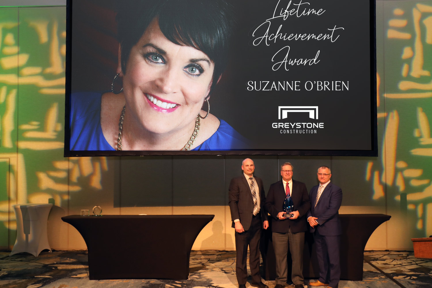 Lifetime Achievement Award to Suzanne O'Brien