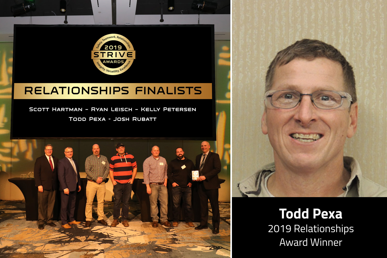Todd Pexa, 2019 Relationships Award Winner