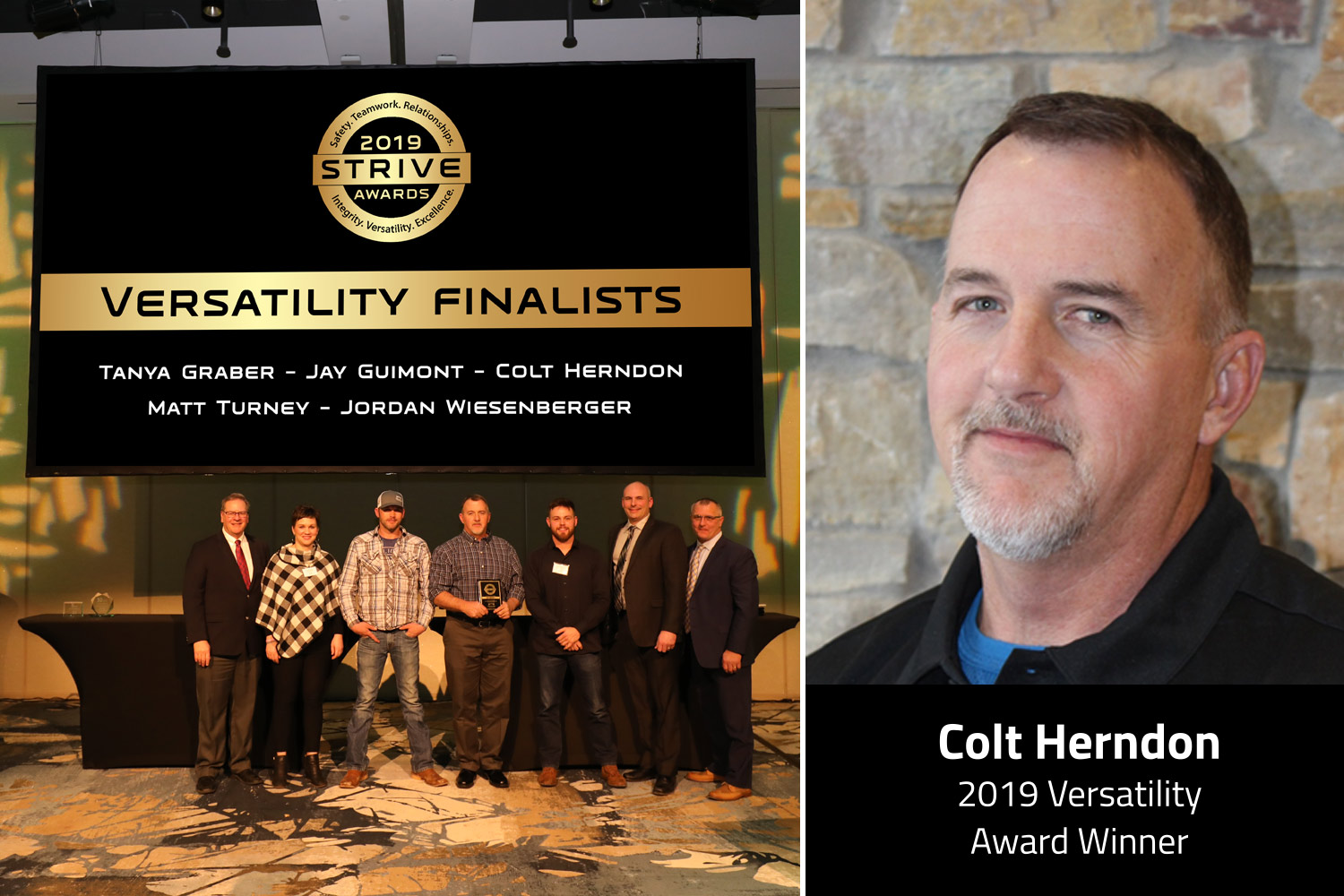 Colt Herndon, 2019 Versatility Award Winner