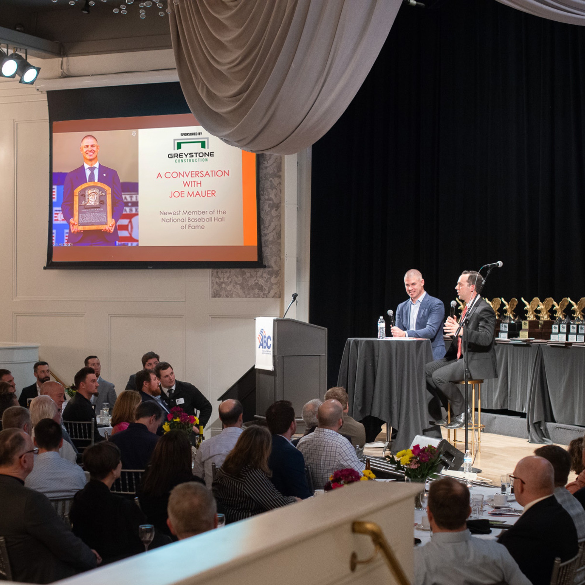 Canterbury Park Horse Barn Project Eagle and Presidents Award