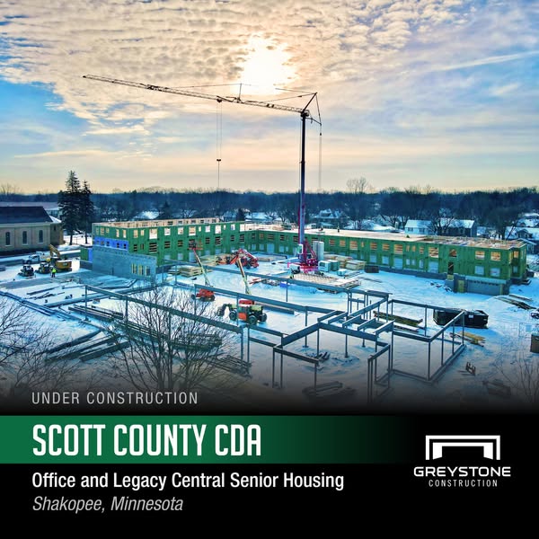 Scott County CDA Senior Housing Project Shakopee Minnesota