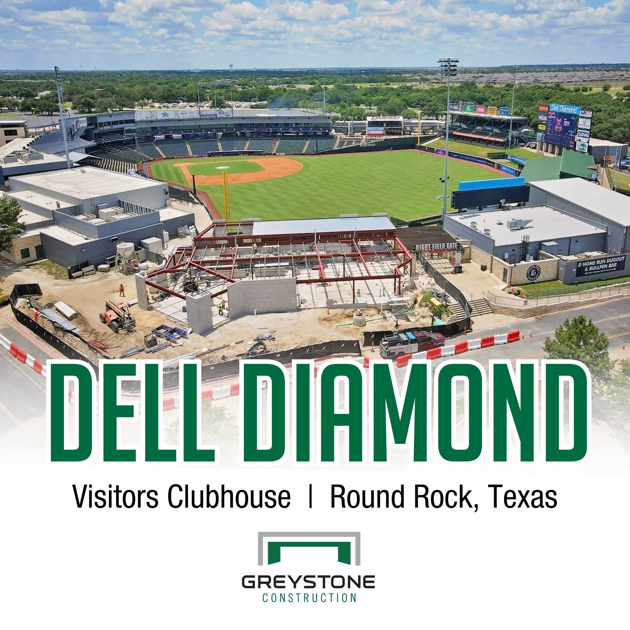 dell diamond clubhouse progress round rock texas