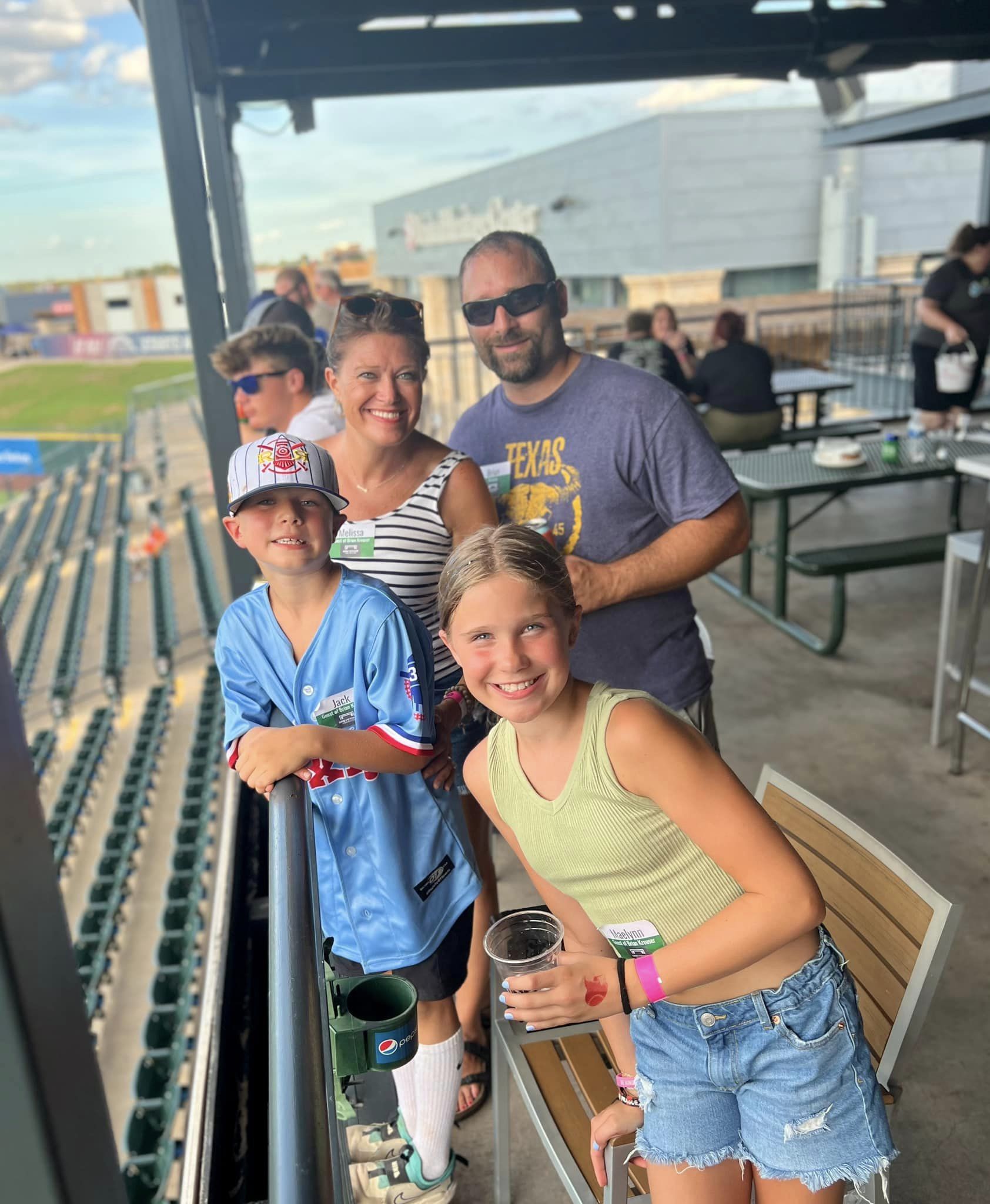 Night at Dell Diamond Round Rock Texas