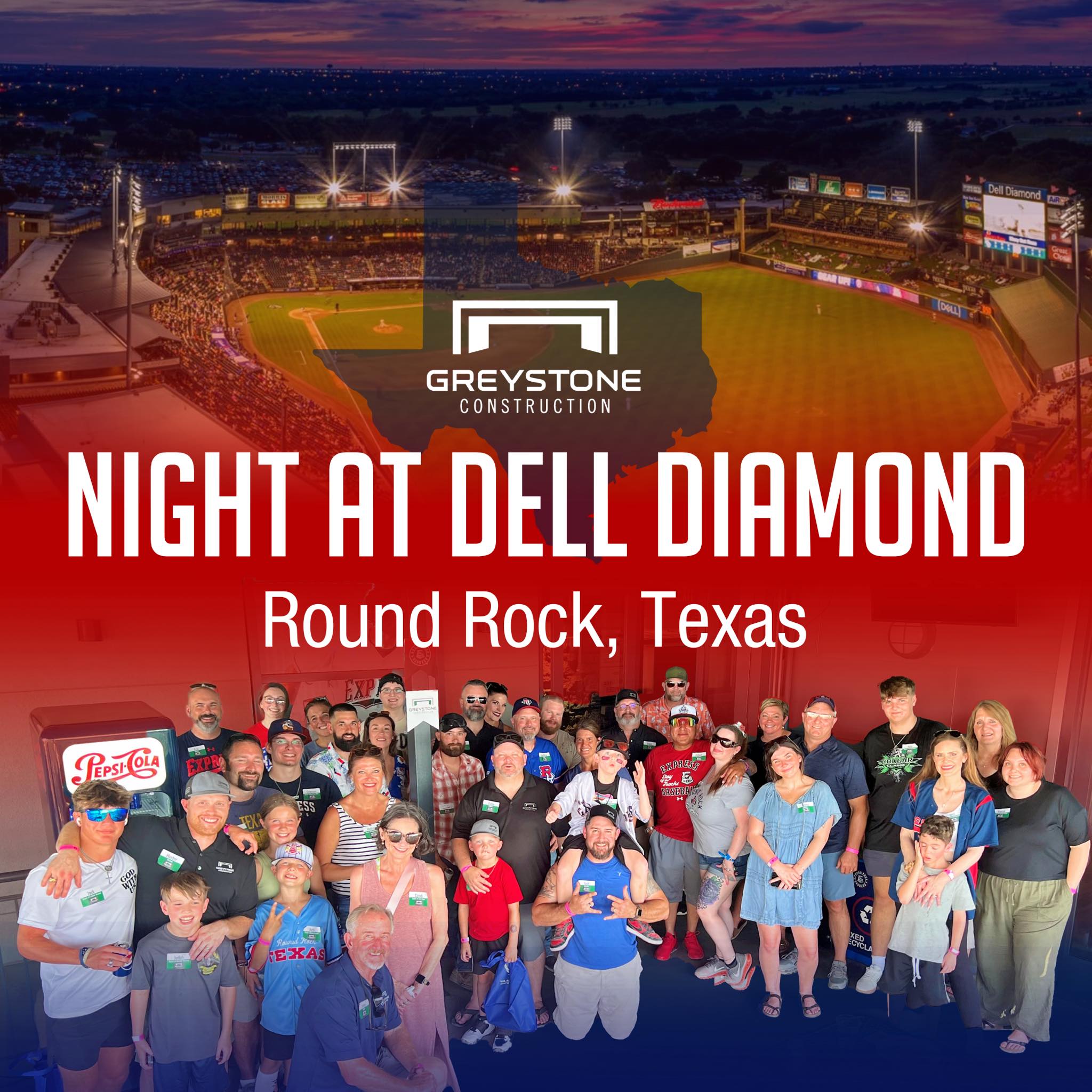 Night at Dell Diamond Round Rock Texas