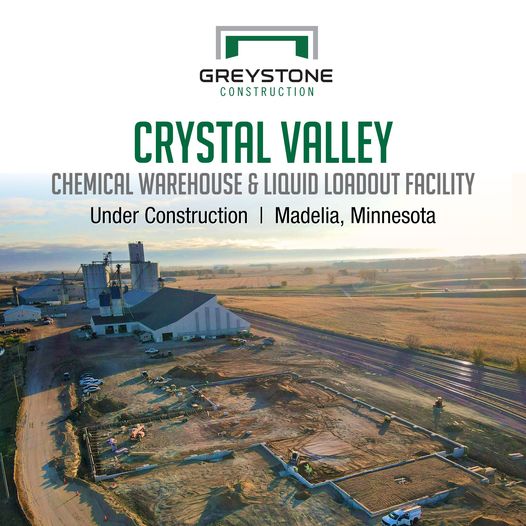 Progress at crystal valley seed chemical warehouse liquid loadout facility