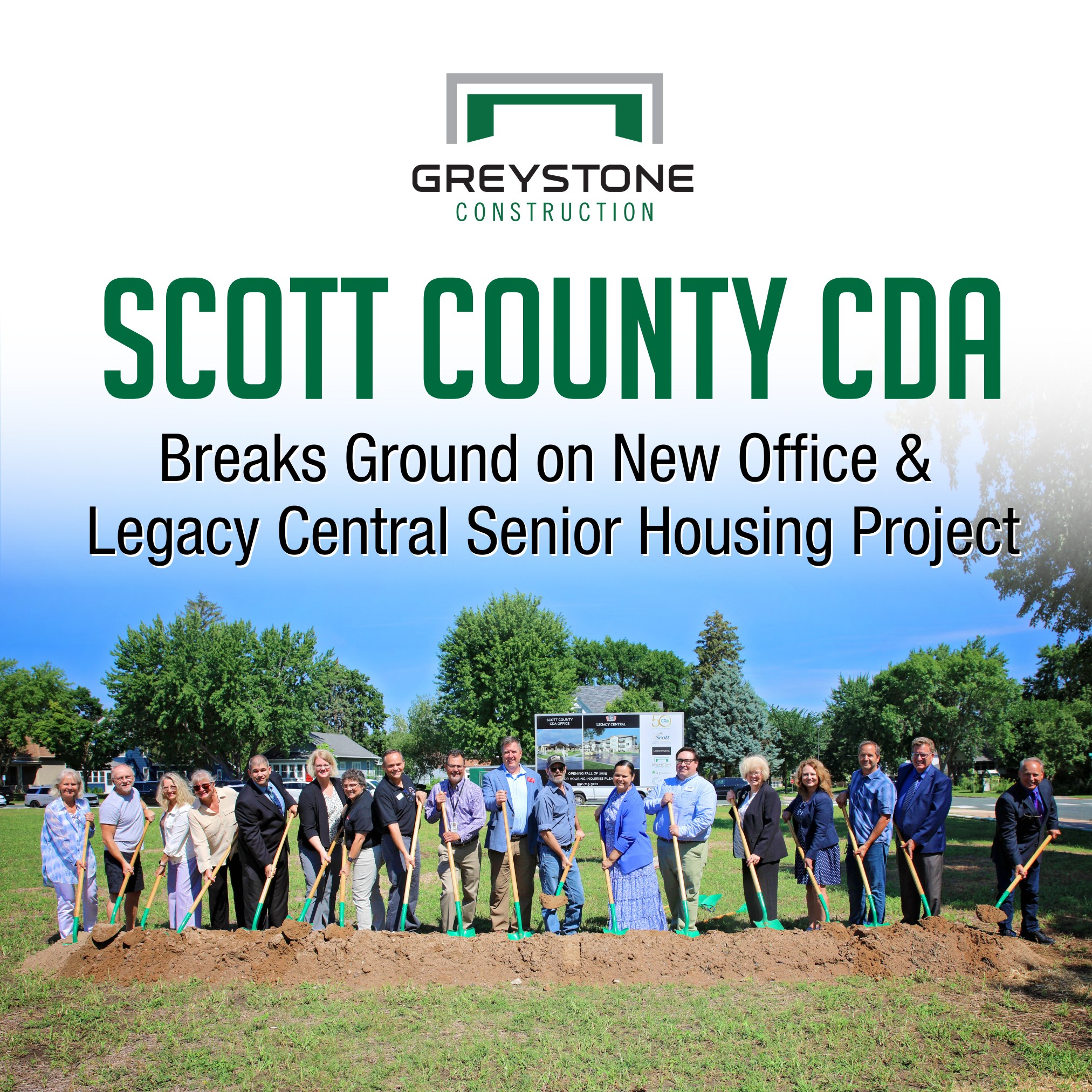 Scott County CDA Groundbreaking