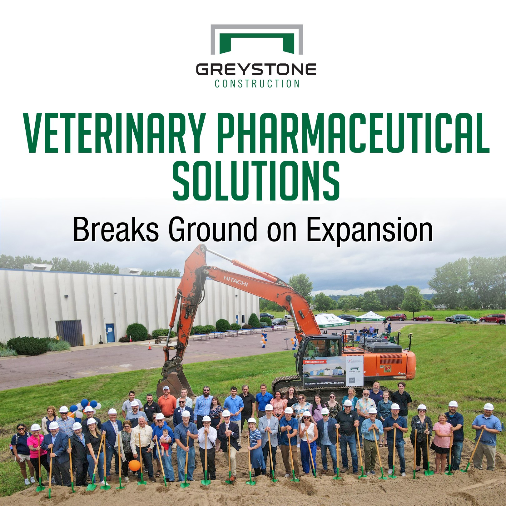 Veterinary Pharmaceutical Solutions Ground Breaking