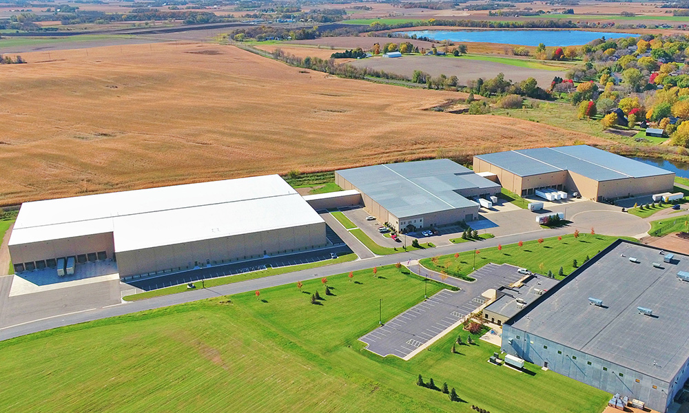 Allen, TX, distribution center construction