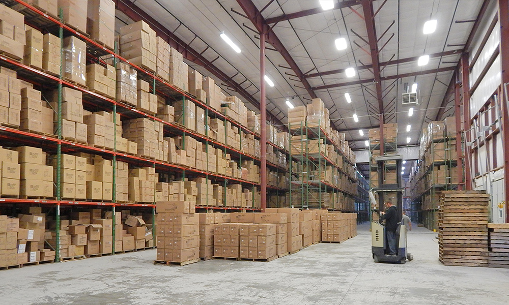 Pecan Grove, TX, warehouse construction