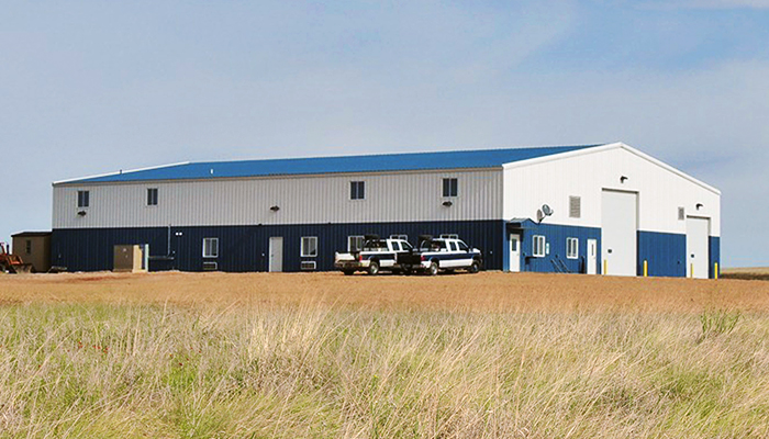commercial metal building in North Dakota (ND)