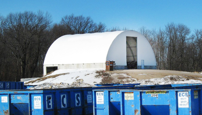 Coverall fabric buildings
