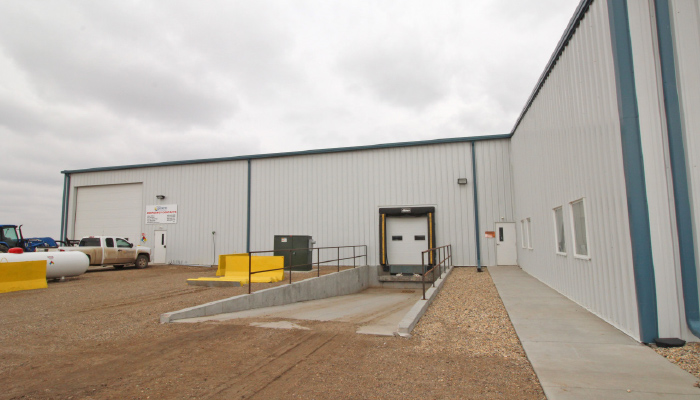 chemical warehouse liquid loadout building