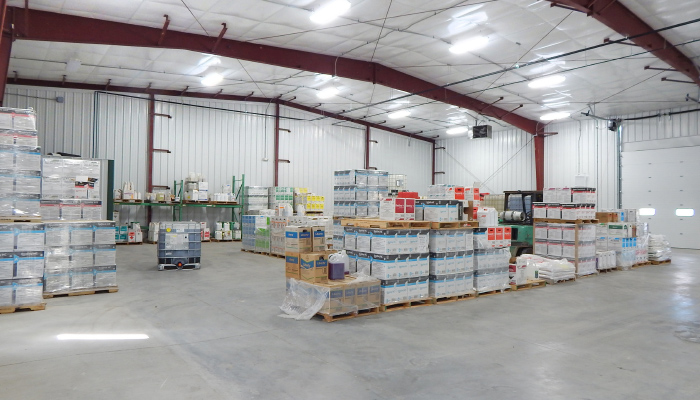 chemical warehousing and seed warehouse