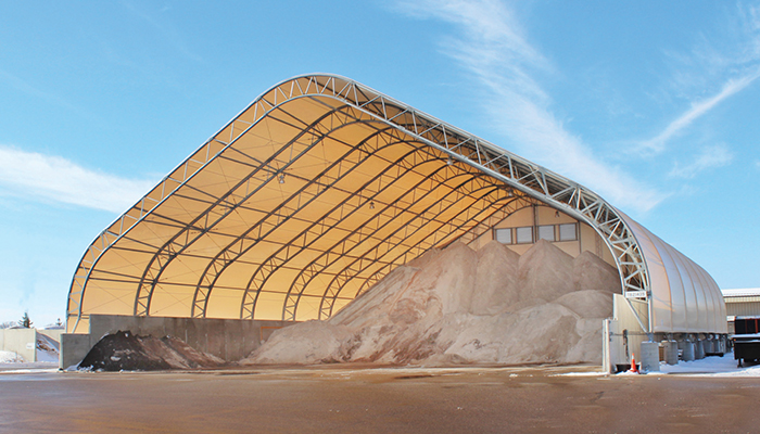 Bulk Salt Storage Building