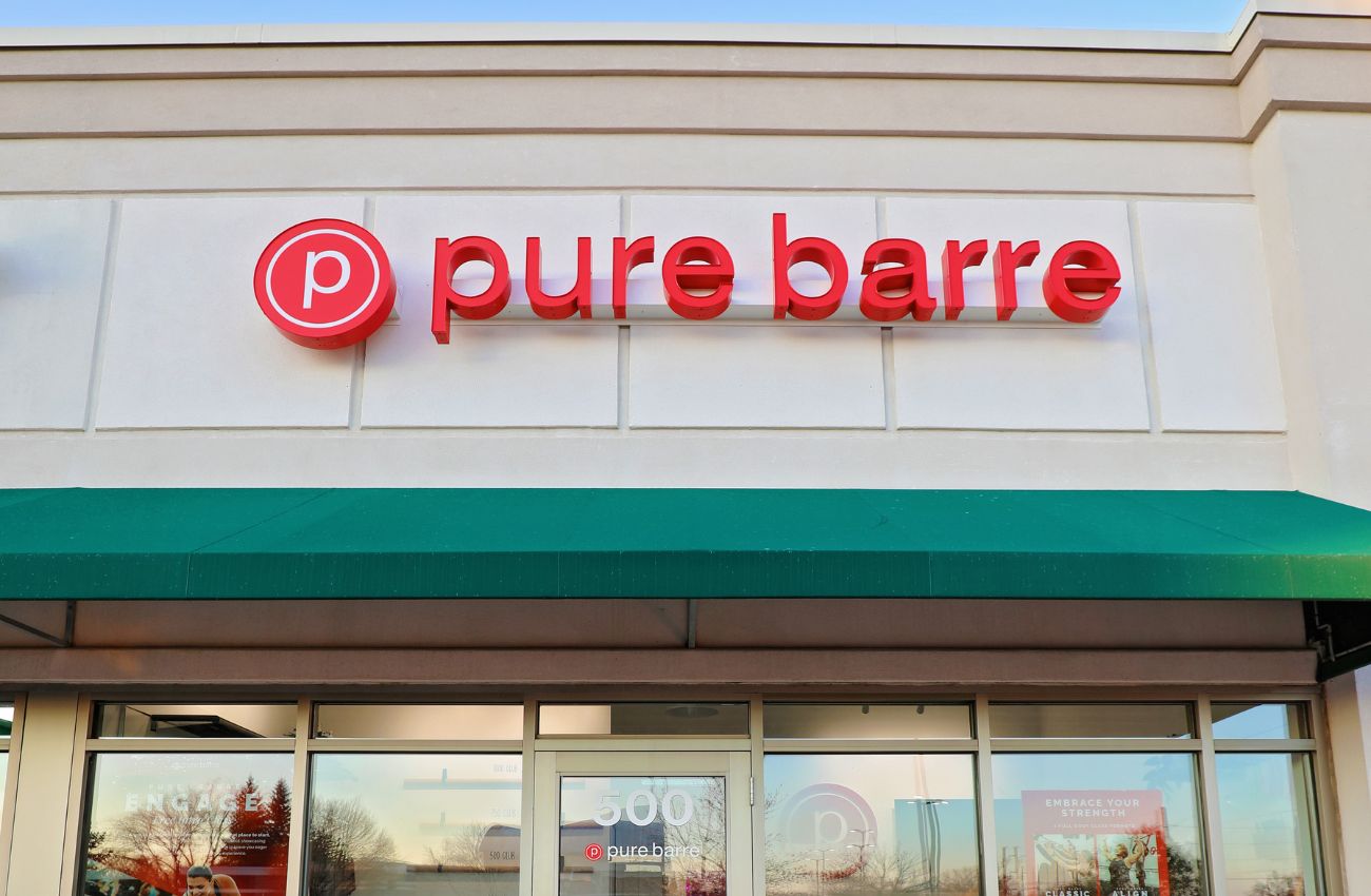 pure barre workout studio tenant build out