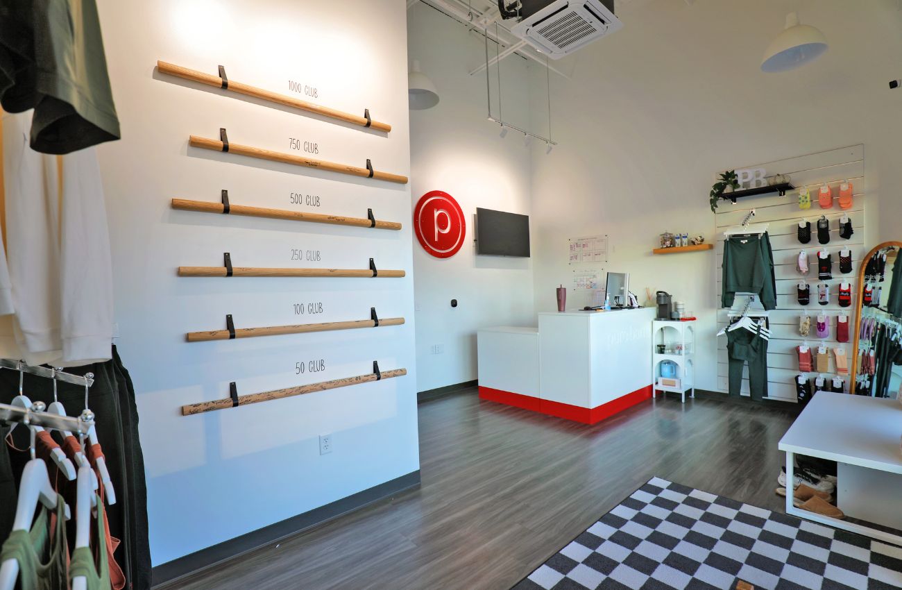 pure barre workout studio tenant build out