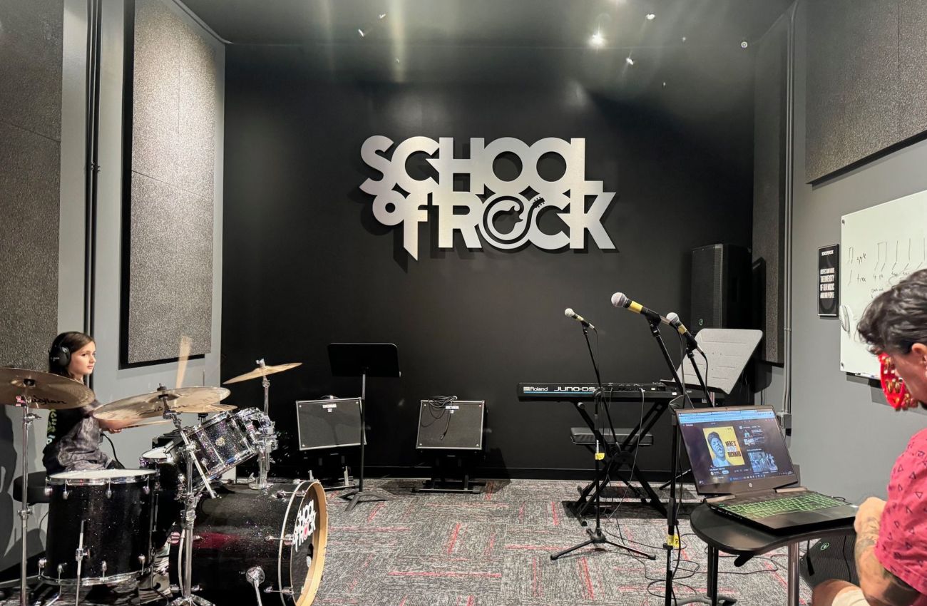 School of Rock Music Education School Tenant Build Out