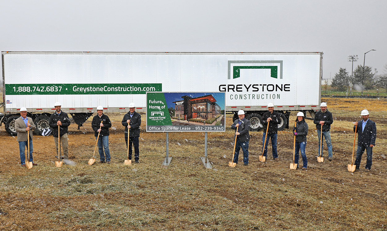 Greystone Construction breaks ground