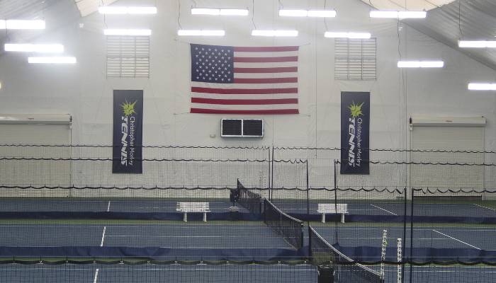 Greystone Construction indoor tennis court cost