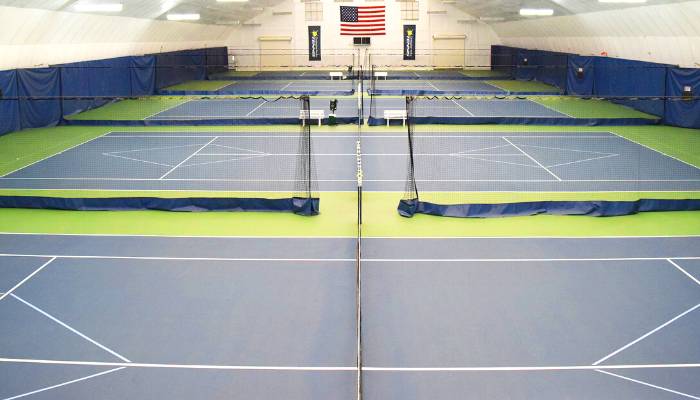 indoor tennis court fabric building
